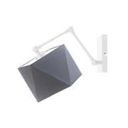 Biały kinkiet na wysięgniku AMARILLO