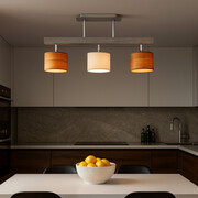 Regulowany plafon sufitowy z drewna HOLLYWOOD ECO do salonu