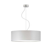 Skandynawska lampa wisząca do pokoju HAJFA fi - 60 cm - kolor jasny szary