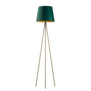 Lampa podłogowa LED na trójnogu do salonu RENO GOLD