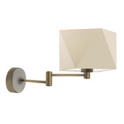 Klasyczny kinkiet do sypialni HANOI w starym stylu