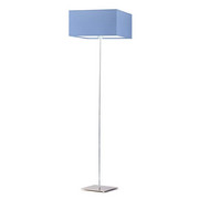 Lampa podłogowa do pokoju dziecka PRAGA z geometrycznym abażurem