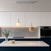 Nowoczesna 2-płomienna lampa wisząca do jadalni MONTANA ECO