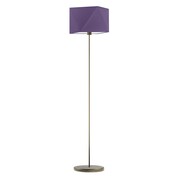 Fioletowa lampa stojąca o prostym designie FIDŻI