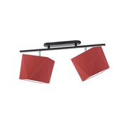 Nowoczesny plafon z geometrycznymi abażurami AKRON z regulacją