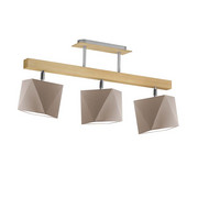 Drewniany spot sufitowy MIRAMAR