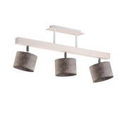 Drewniany 3-płomienny plafon do jadalni HOLLYWOOD