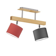 Lampa plafonowa z drewna EPIR
