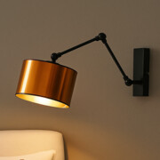 Nowoczesny kinkiet z regulacją do czytania nad łóżkiem TULON MIRROR