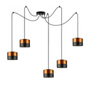 5-punktowa lampa wisząca pająk WAIKIKI W5 GLAM