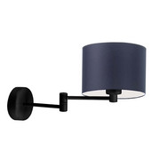 Elegancki kinkiet ścienny z przegubami BRAGE do czytania w sypialni