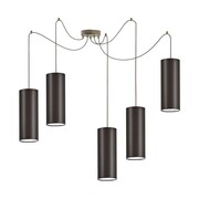 Lampa wisząca z 5 kloszami VIZELA T5