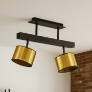 Nowoczesny plafon sufitowy z drewna w stylu skandynawskim EPIR MIRROR