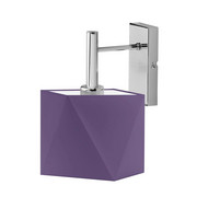 Kinkiet do czytania KIOTO z abażurem w kształcie diamentu