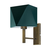 Metalowy kinkiet ścienny do salonu MEDAN