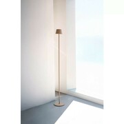 Piaskowa lampa podłogowa LED HoReCa VERLO TALI 123 cm