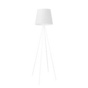 Biała lampa stojąca do sypialni LED PANAMA