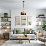 Nowoczesna lampa sufitowa LOZANNA DUAL fi - 40 cm