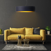 Żyrandol do salonu PORTO GOLD fi - 80 cm