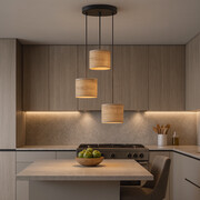 Lampa wisząca do jadalni 3-punktowa PUEBLO ECO