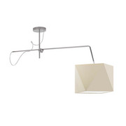 Lampa wisząca do jadalni BUFFALO na regulowanym stelażu