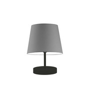 Czarna lampka nocna do sypialni ALMADA