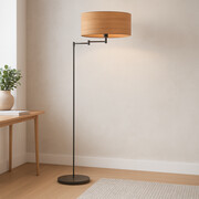 Patynowana lampa stojąca z przegubem CANCUN ECO