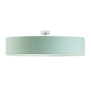 Nowoczesny plafon do pokoju chłopca GRENADA fi - 100 cm - kolor miętowy