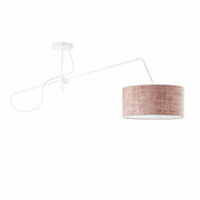 Lampa na wysięgniku ruchomym RIO VELUR w stylu glamour