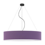 Nowoczesna lampa wisząca PORTO fi - 100 cm - kolor fioletowy
