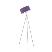 Stylowa lampa stojąca z regulowanym abażurem MALMO