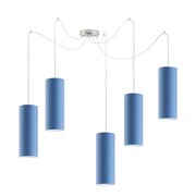 5-płomienna lampa wisząca do pokoju dziecka VIZELA T5