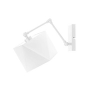 Biały kinkiet regulowany AMARILLO