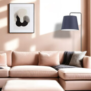 Unikatowa lampa podłogowa z abażurem RIJAD