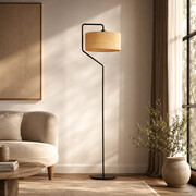 Lampa stojąca do sypialni w stylu boho TESALLIA BOHO