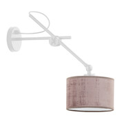 Kinkiet ścienny z regulacją do czytania w łóżku HAMILTON VELUR