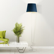 Elegancka lampa podłogowa do salonu SURAT VELUR