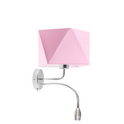 Designerski kinkiet dziecięcy z panelem LED KENT