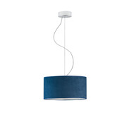 Lampa wisząca z welurowym abażurem HAJFA VELUR fi - 30 cm