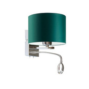 Lampa ścienna z podwójnym źródłem światła SENEGAL