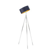 Lampa stojąca do salonu na trójnogu MALMO GOLD