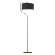 Oryginalna lampa podłogowa LED w stylu glamour TESALLIA VELUR