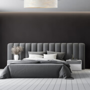 Duży plafon sufitowy do salonu MEDINA MARMUR fi - 100 cm