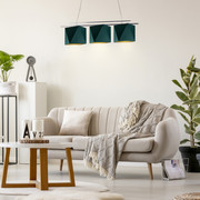 Żyrandol do salonu MALIBU GOLD