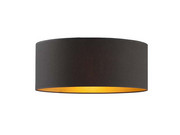 Nowoczesny plafon pokojowy DUBAJ GOLD fi - 30 cm