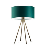 Designerska lampka nocna z abażurem SIERRA w stylu urban jungle