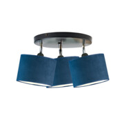 Potrójna lampa sufitowa z regulacją DAKOTA VELUR