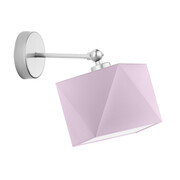 Młodzieżowa lampka ścienna z diamentowym abażurem ULSAN