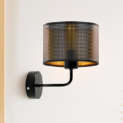 Nowoczesna lampka ścienna do salonu MODENA AŻUR