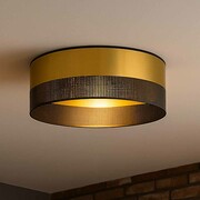 Lampa sufitowa złoty plafon glamour DUBAJ GLAM fi - 40 cm